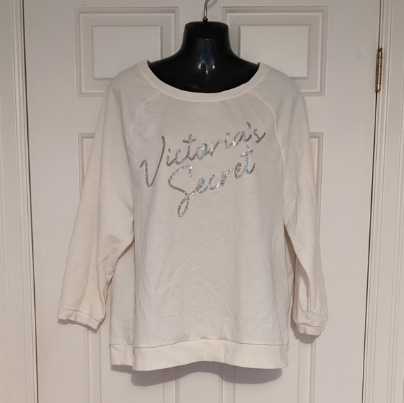 Victoria’s Secret Sequin Sweatshirt - Picture 1 of 4